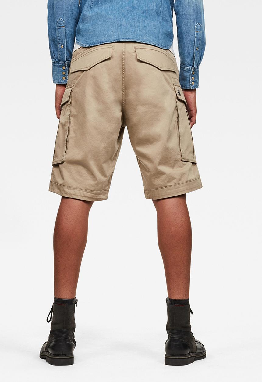 G-STAR - Cargo loose 1\2 shorts - neutral