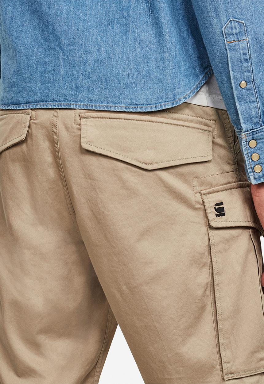 G-STAR - Cargo loose 1\2 shorts - neutral