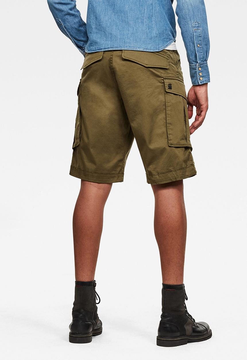 G-STAR - Cargo loose 1\2 shorts - sage