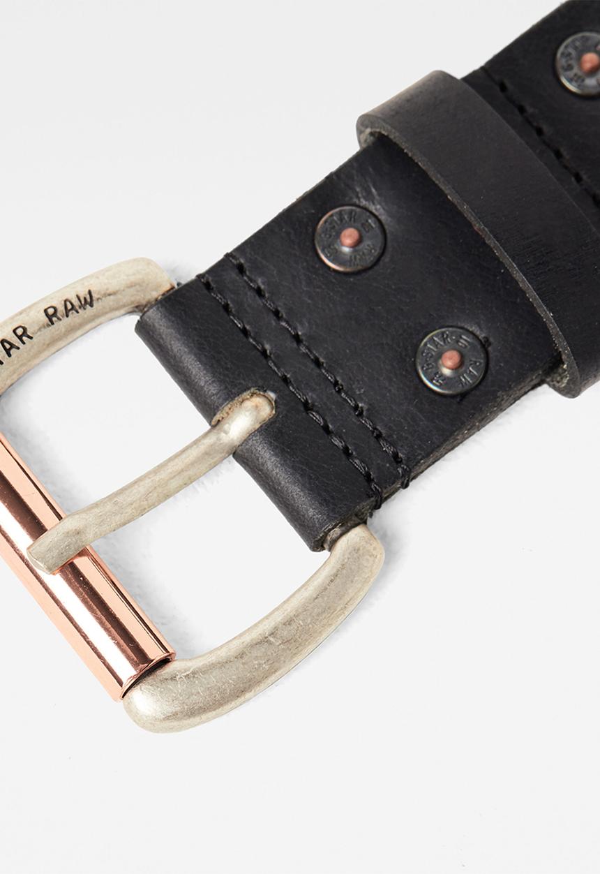 G-STAR - Plain dast belt - black