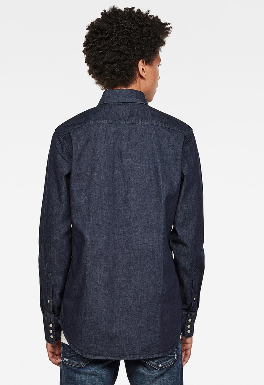 G-STAR - Denim slim shirt - blue