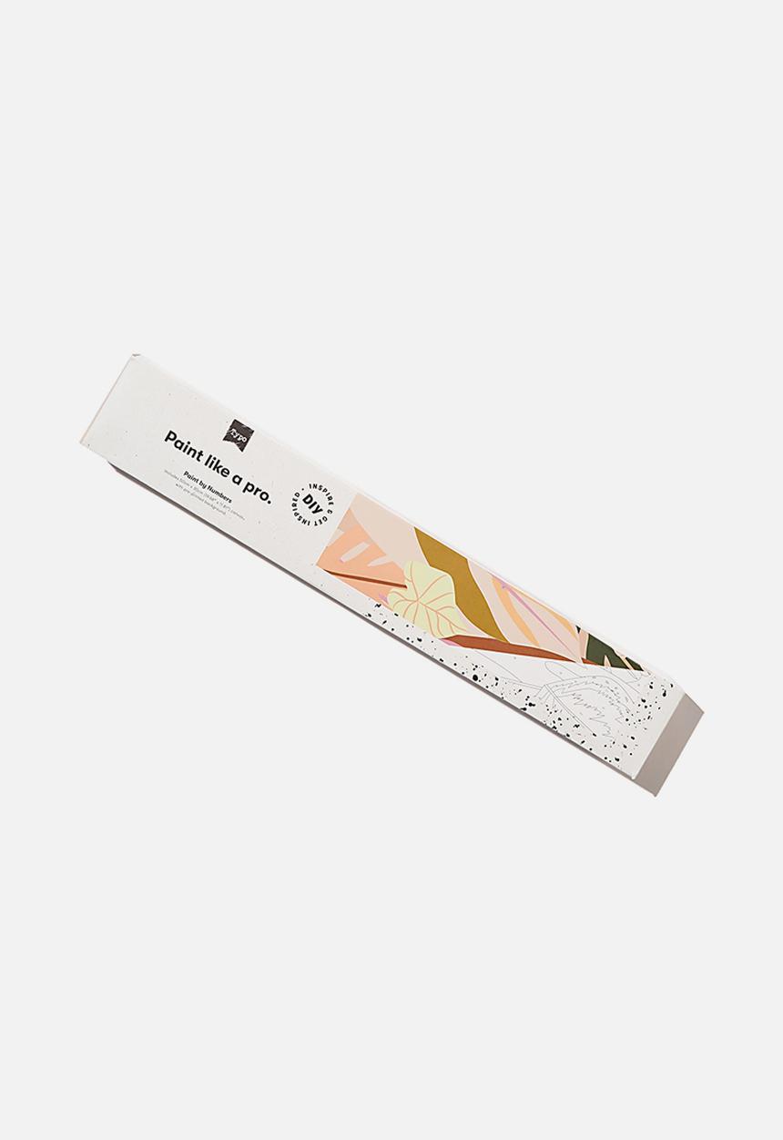 Typo - Paint by numbers - foliage