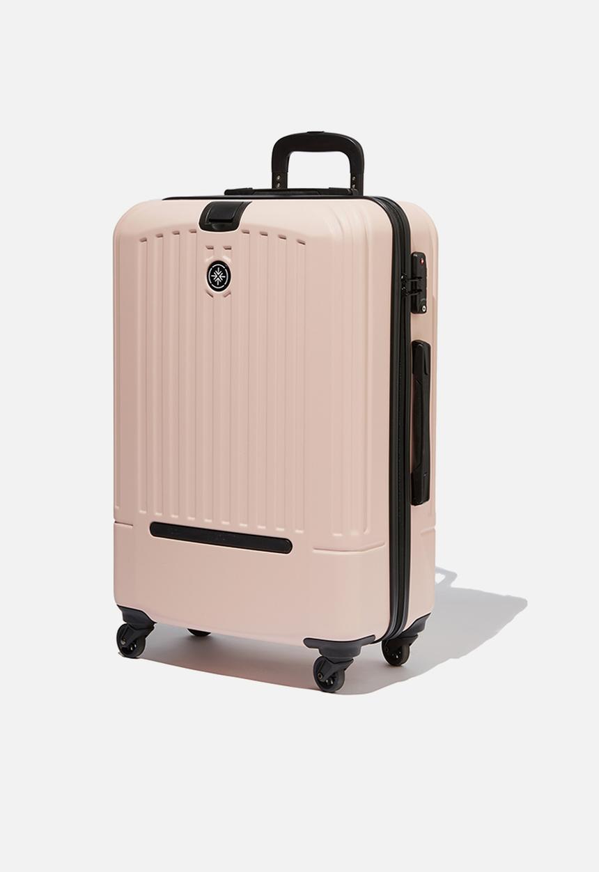 Typo - Med 24inch hard suitcase - blush