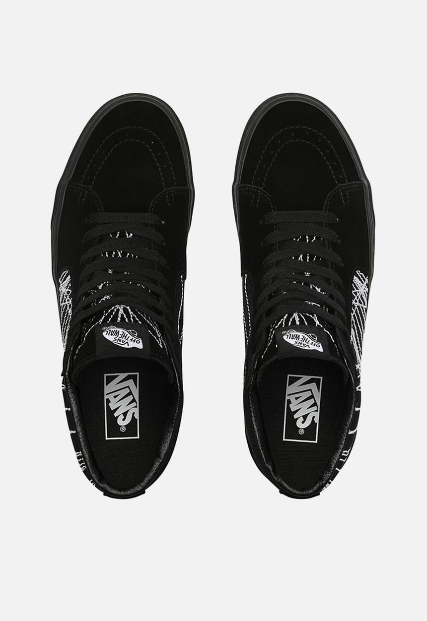 Vans - SK8-Hi - (frenzy) black/true white