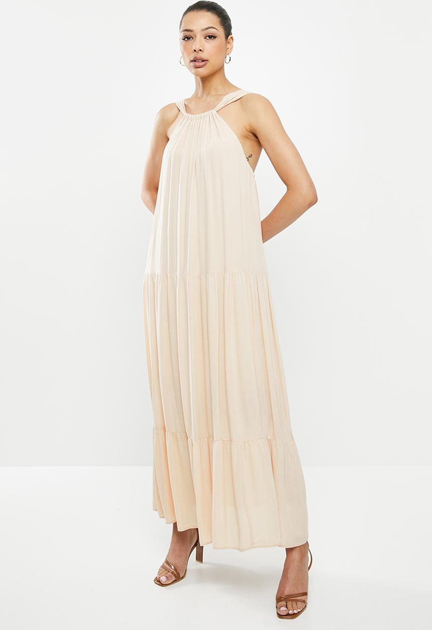 MILLA - Trapeze maxi dress - beige