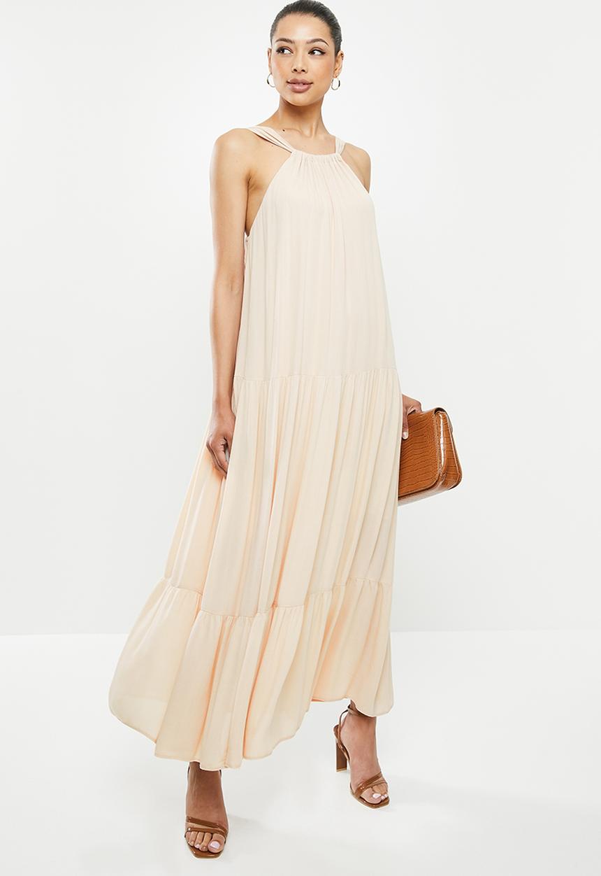 MILLA - Trapeze maxi dress - beige