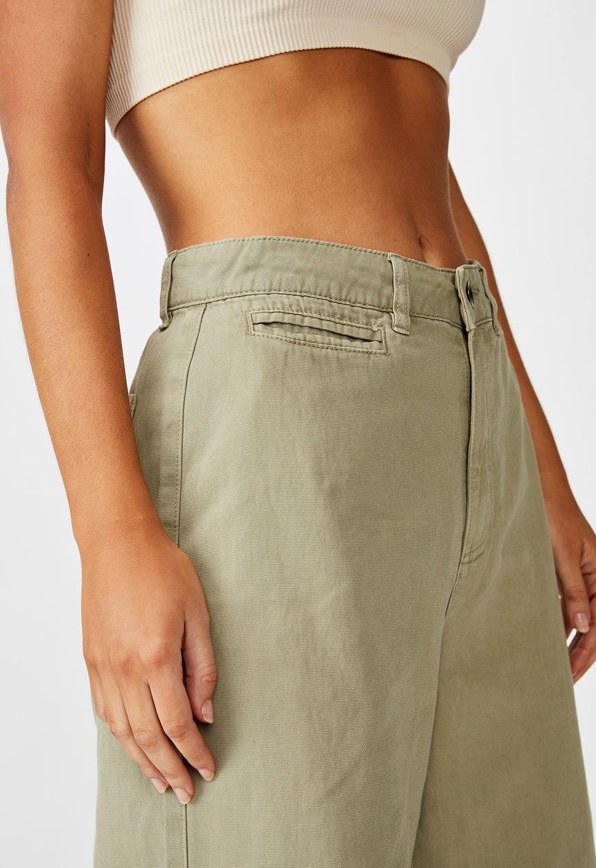 Cotton On - Taylor pant - silver sage
