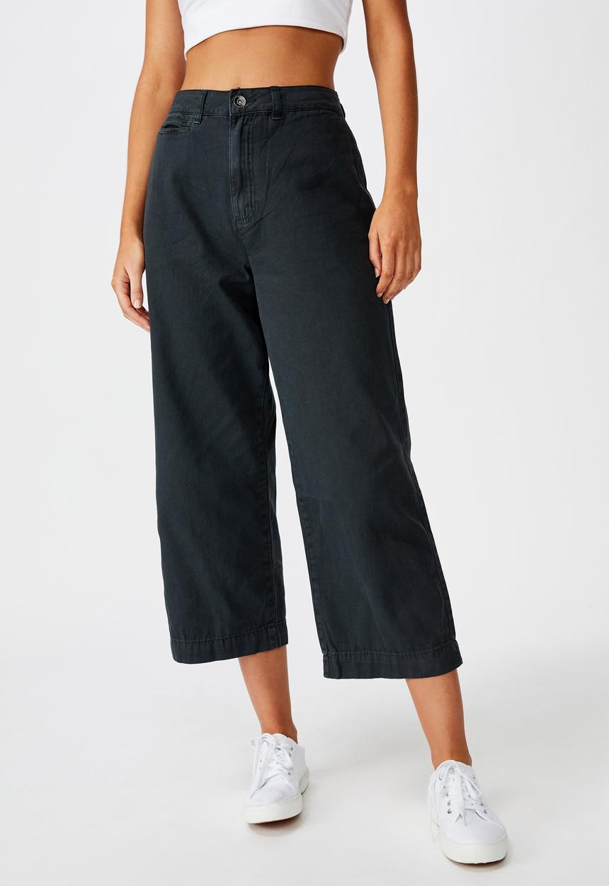 Cotton On - Taylor pant - washed black