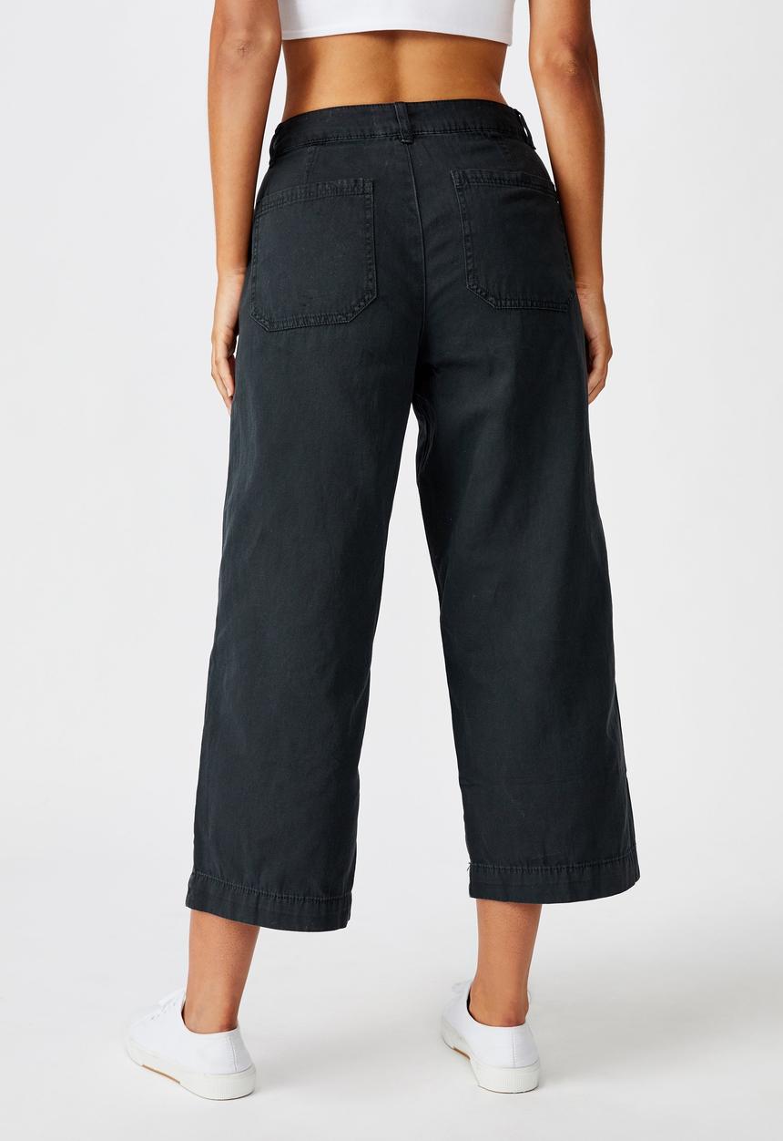 Cotton On - Taylor pant - washed black