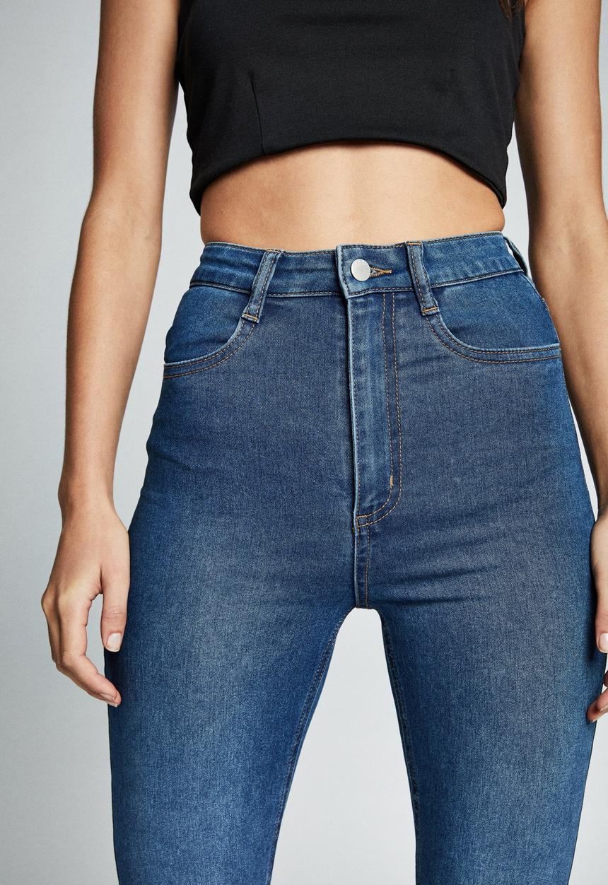 Cotton On - Ultra high super stretch jean - berkley blue pokets