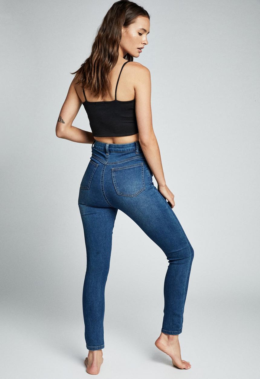 Cotton On - Ultra high super stretch jean - berkley blue pokets