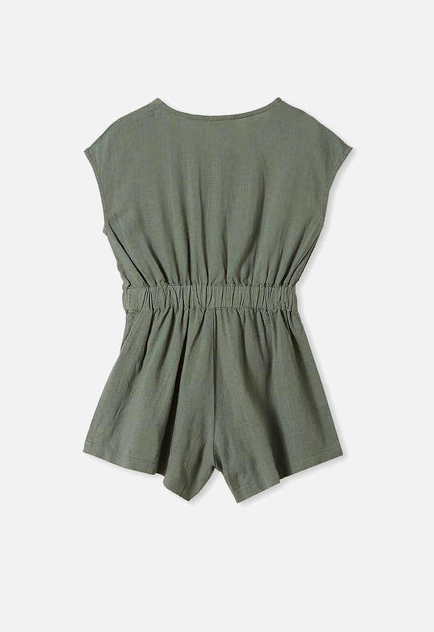 Cotton On - Remi playsuit - swag green