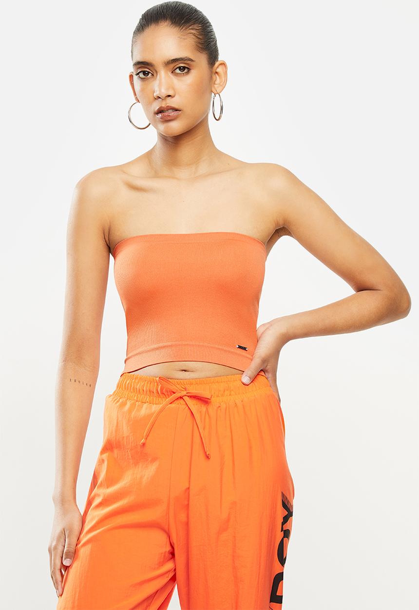 SISSY BOY - Bright baby : seamless bandeau - orange