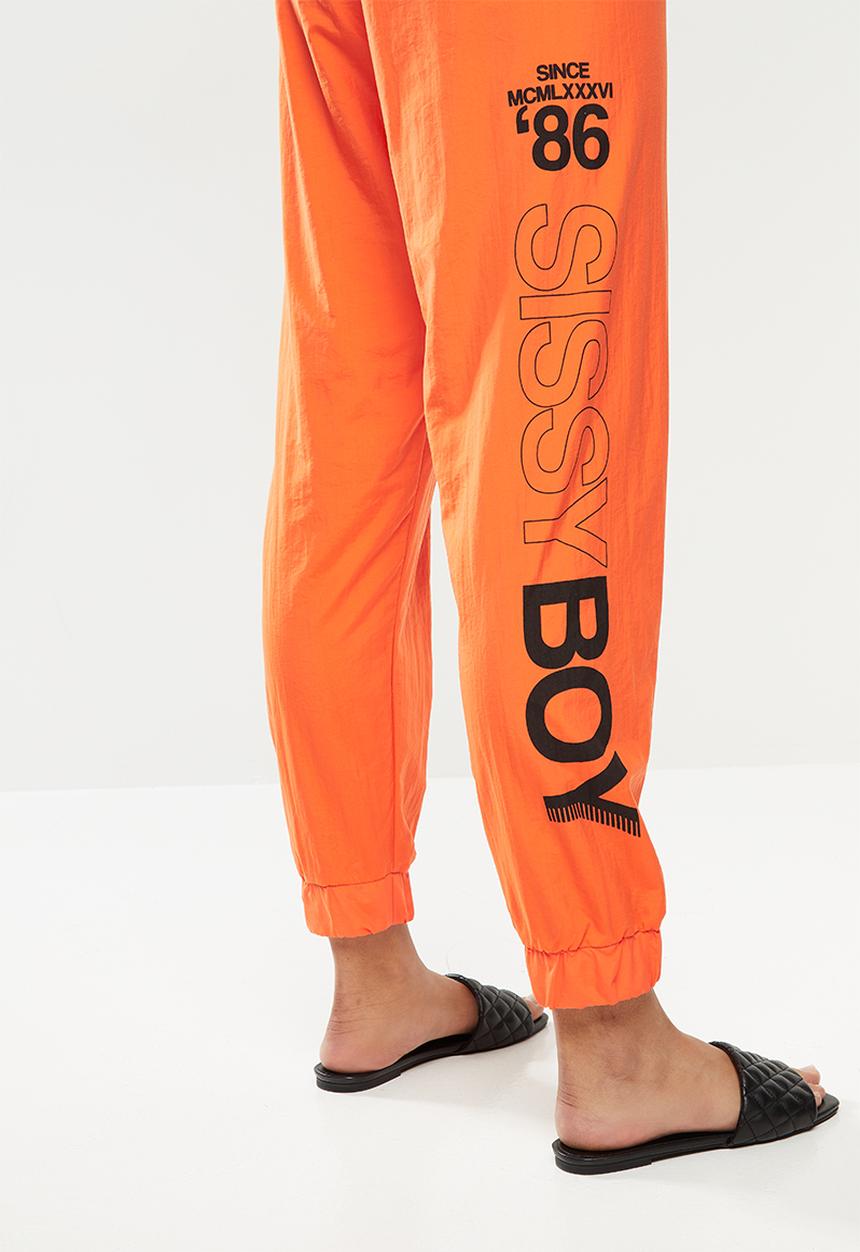 SISSY BOY - Sporty track pant - orange