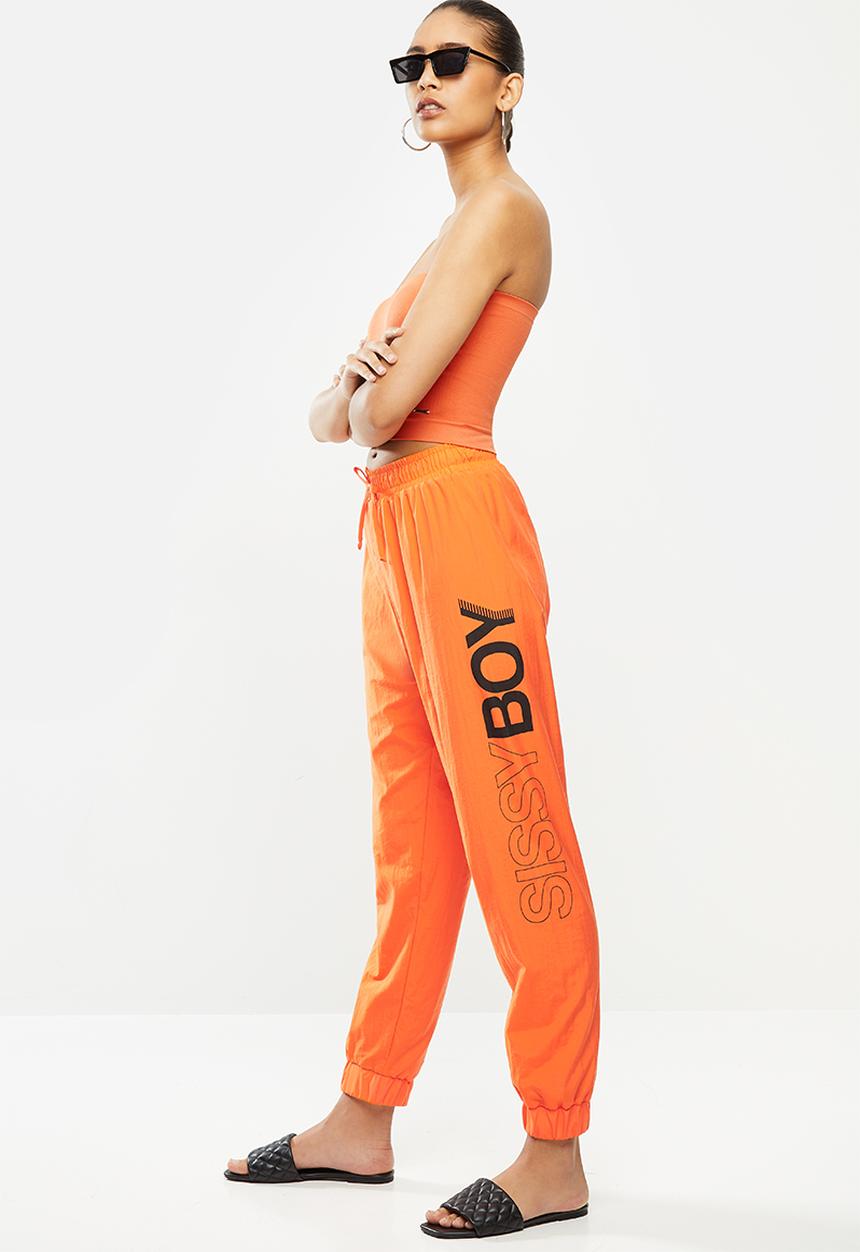 SISSY BOY - Sporty track pant - orange