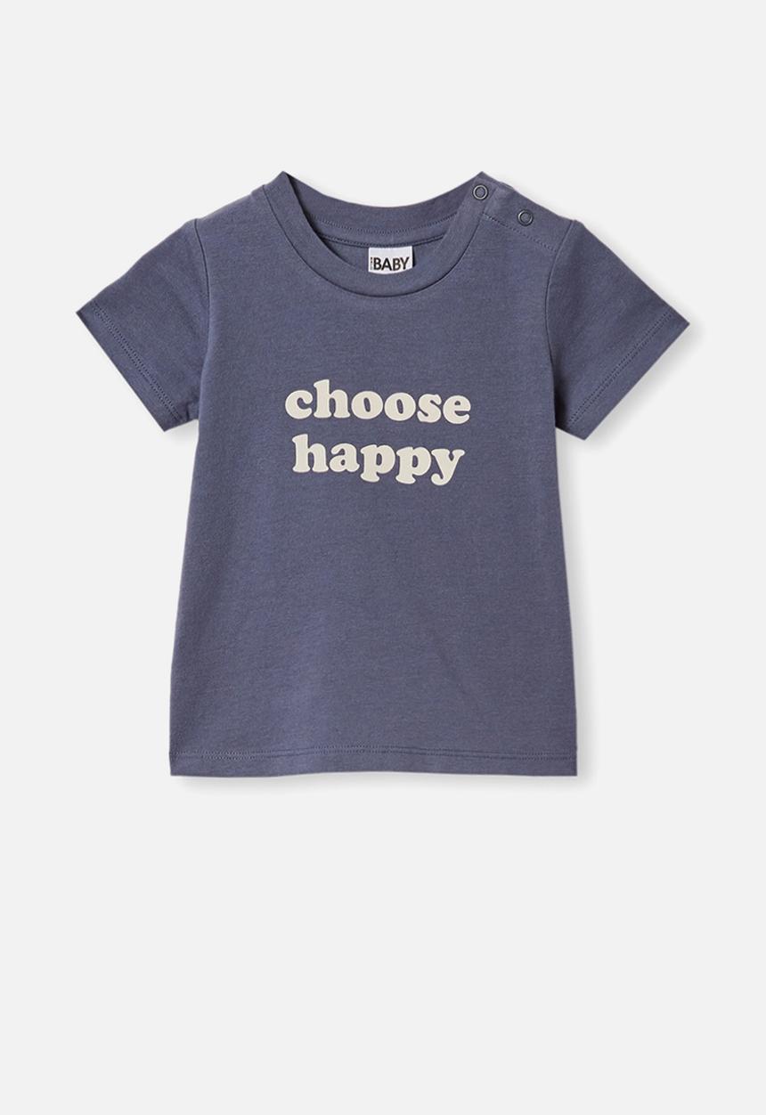 Cotton On - Jamie short sleeve tee - navy