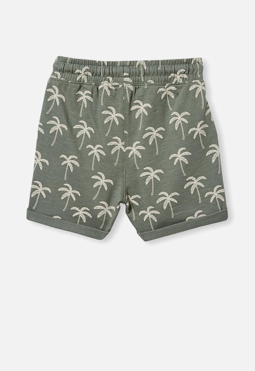 Cotton On - Henry slouch short 60/40 - swag green 