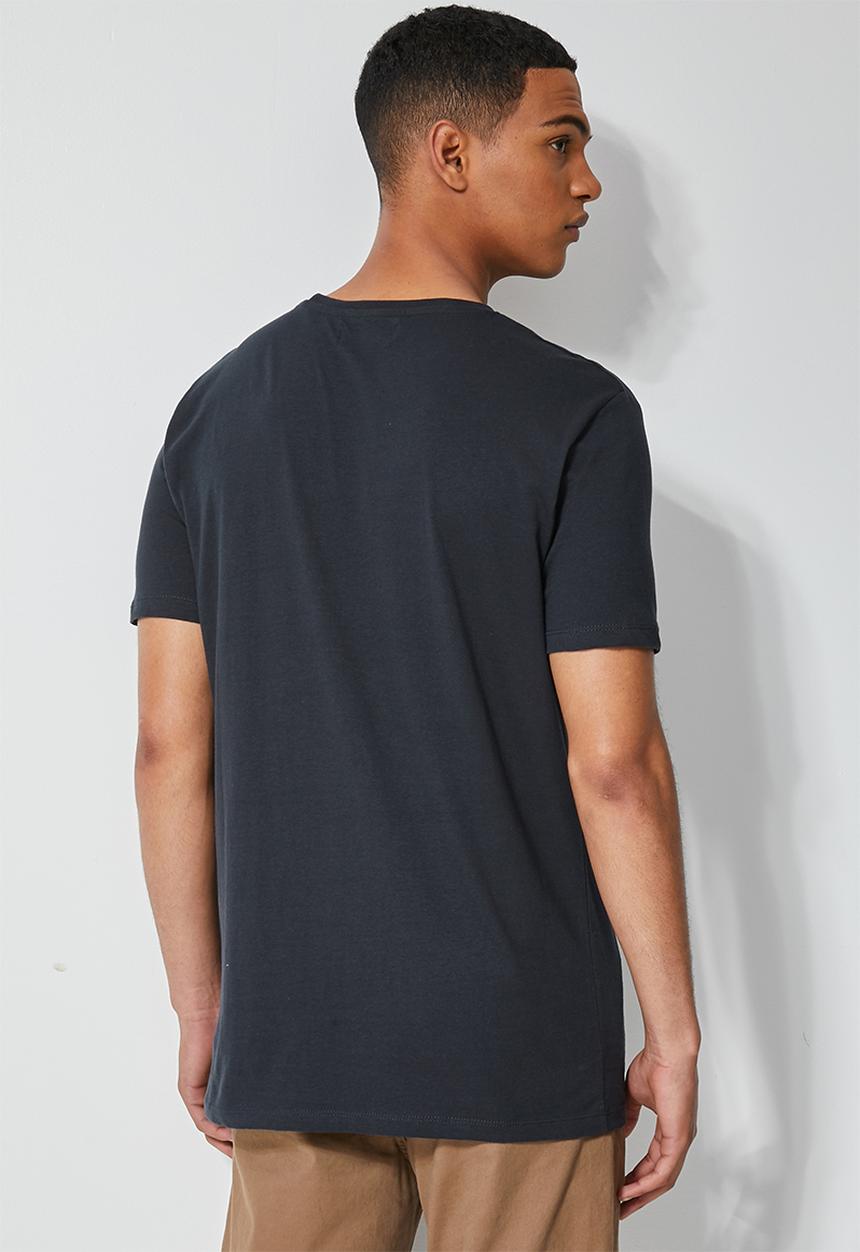 Superbalist - Nate crew neck tee - dark flint grey