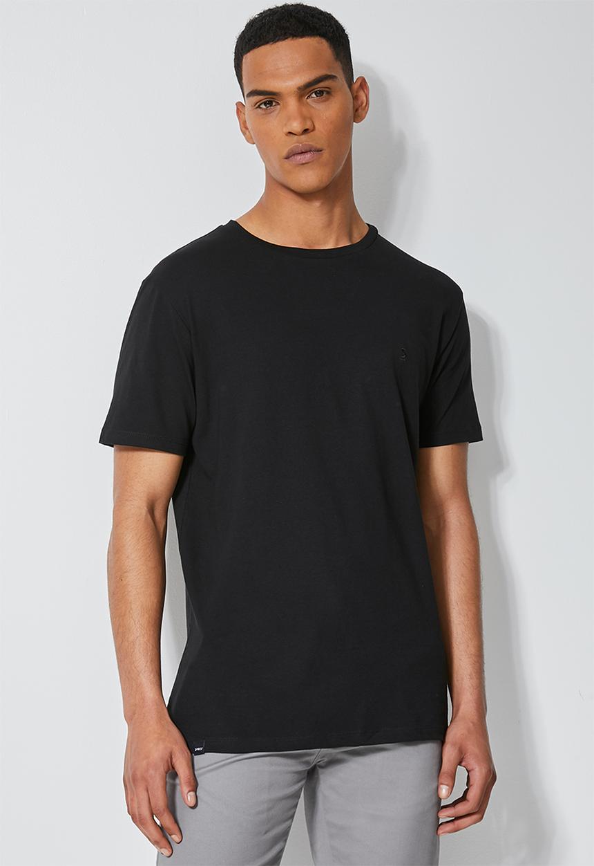Superbalist - York premium crew neck tee - black