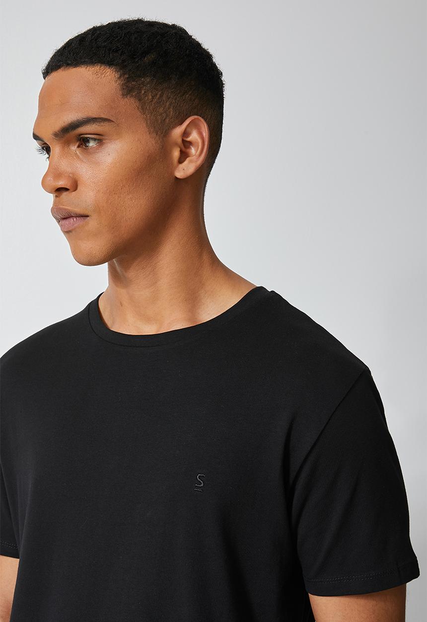 Superbalist - York premium crew neck tee - black