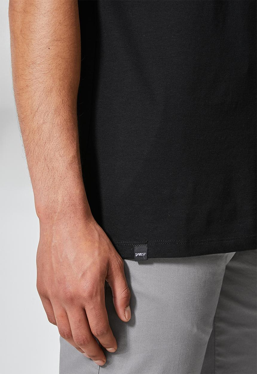 Superbalist - York premium crew neck tee - black