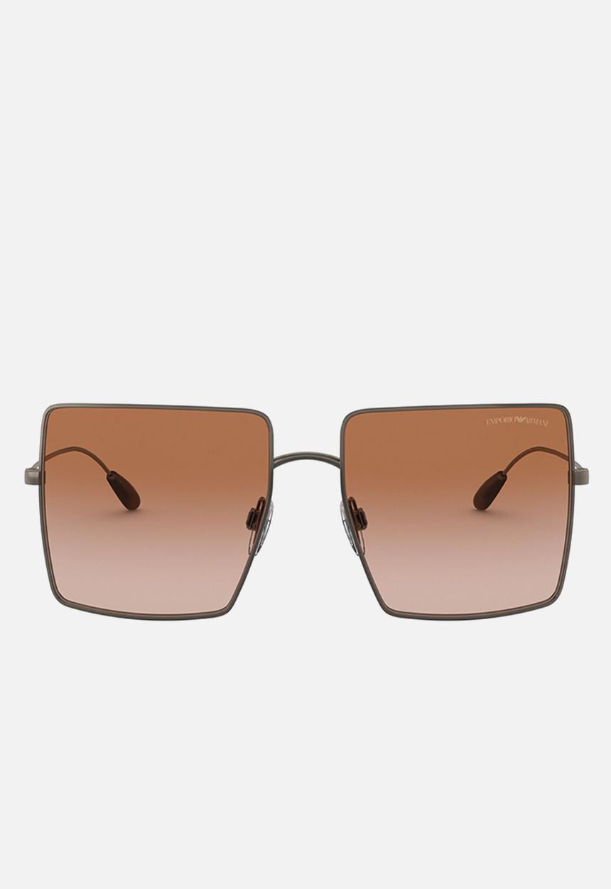 Emporio Armani - Emporio armani sunglasses square - gunmetal