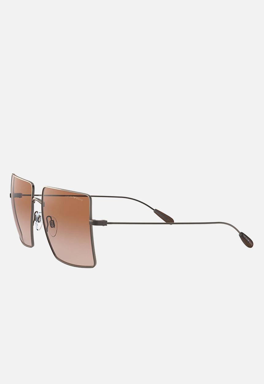 Emporio Armani - Emporio armani sunglasses square - gunmetal