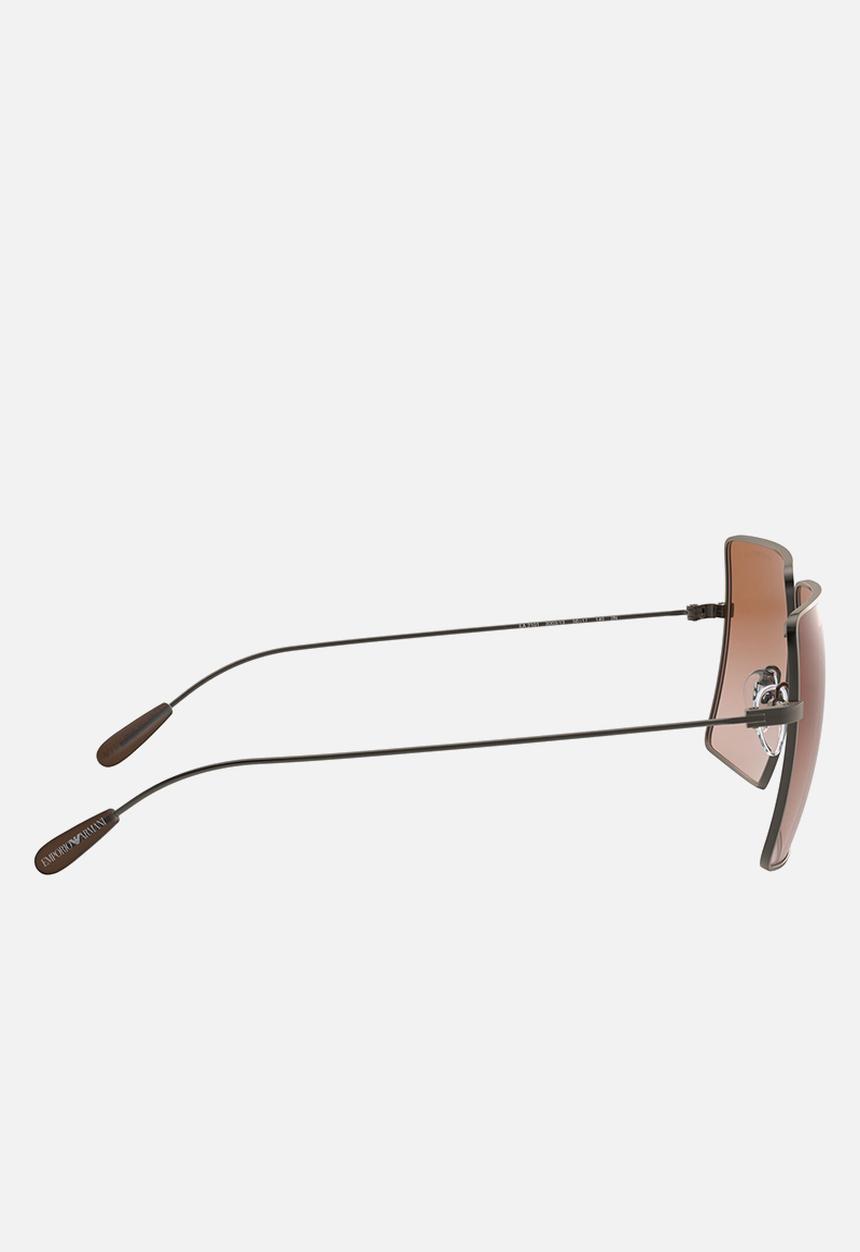 Emporio Armani - Emporio armani sunglasses square - gunmetal