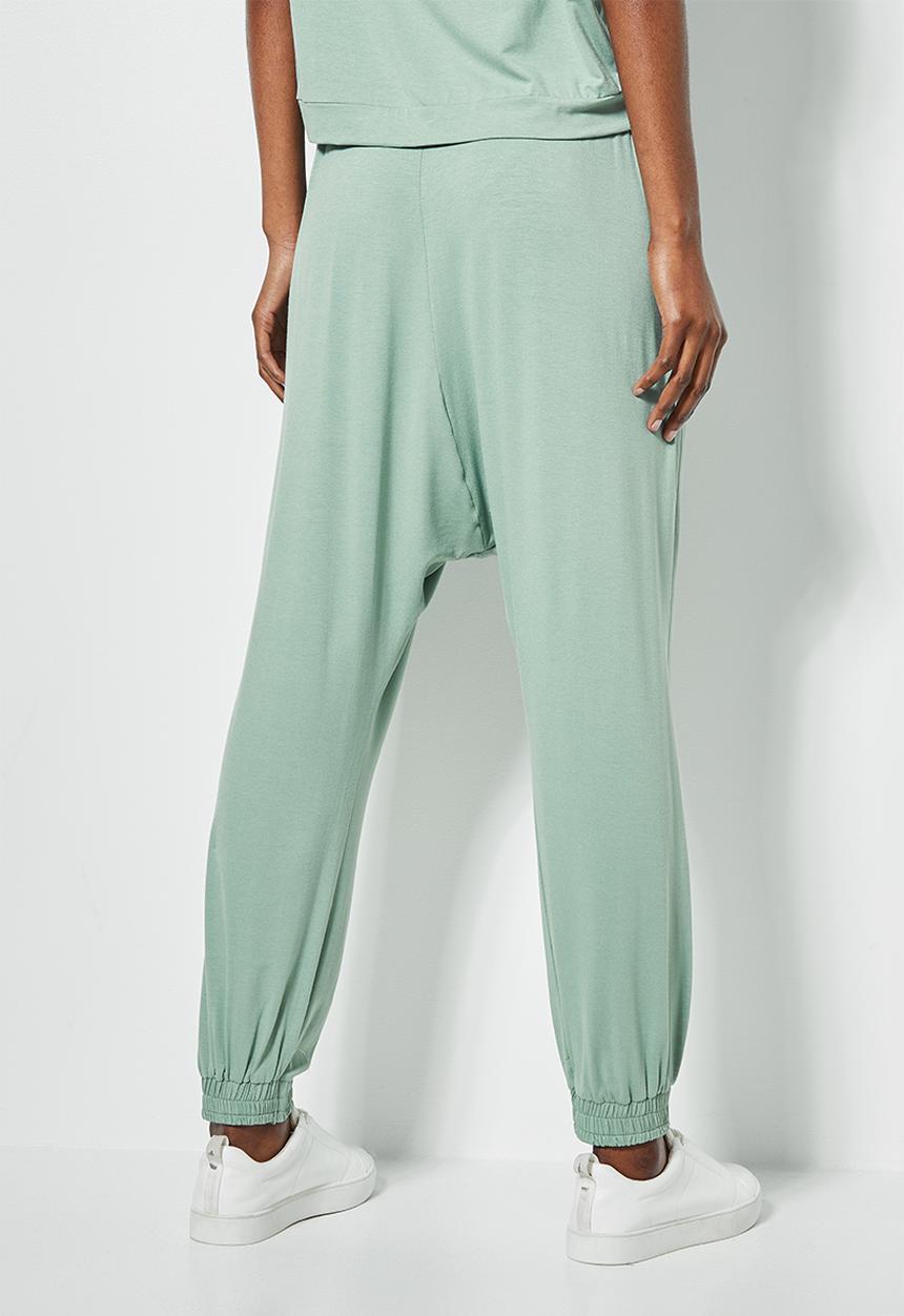 Superbalist - Knit drop crotch jogger - sage