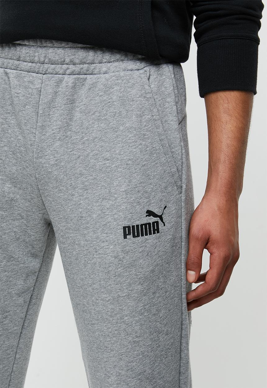 PUMA - Ess logo pants track pant - medium gray heather