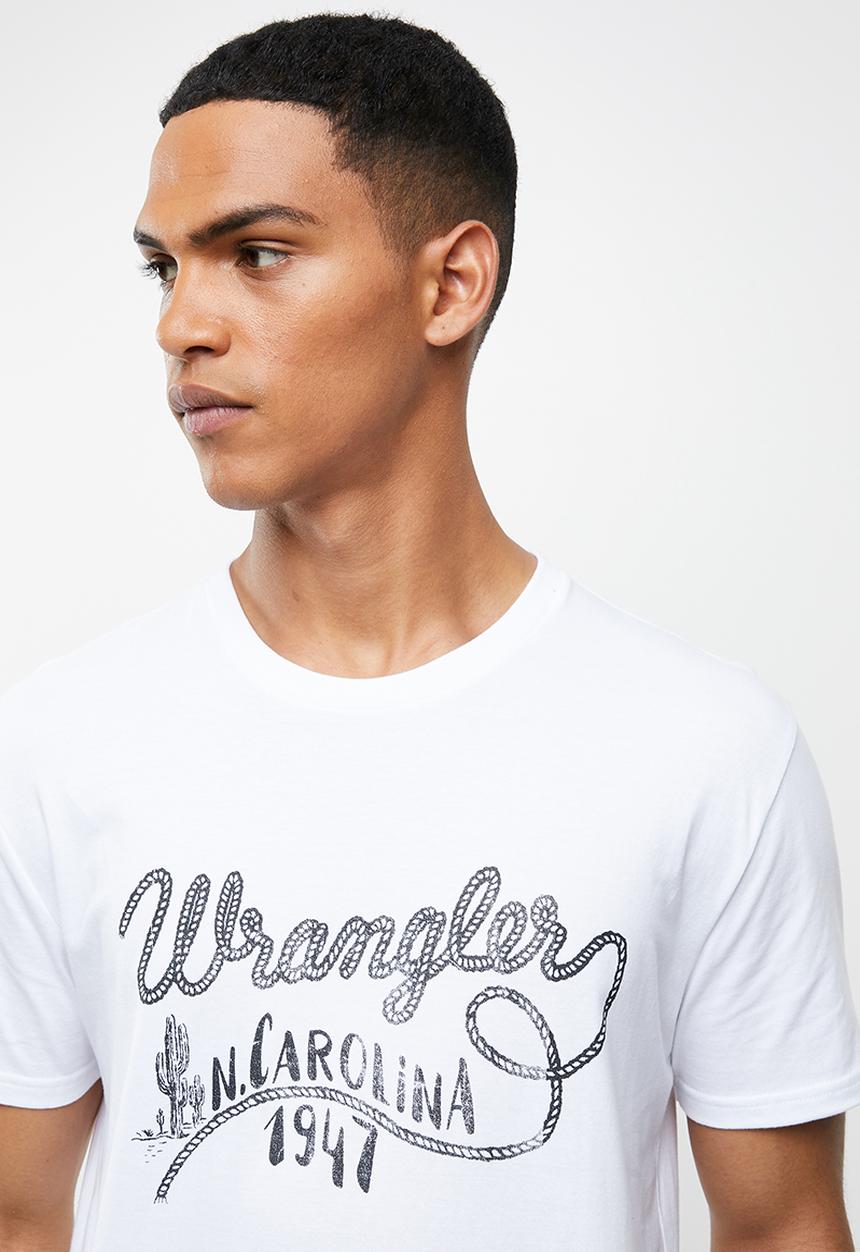 Wrangler - Wrangler Carolina tee - white