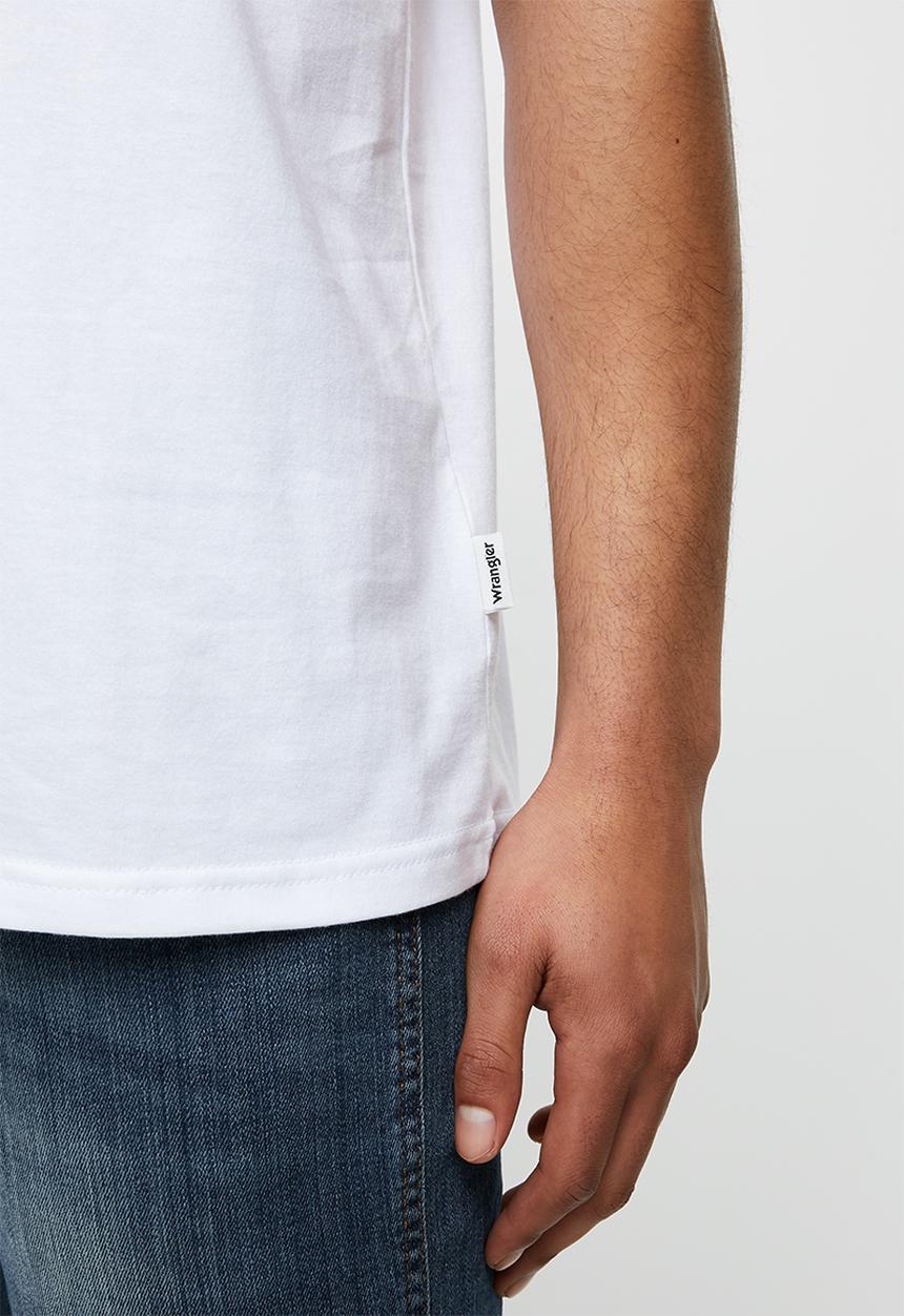 Wrangler - Wrangler Carolina tee - white
