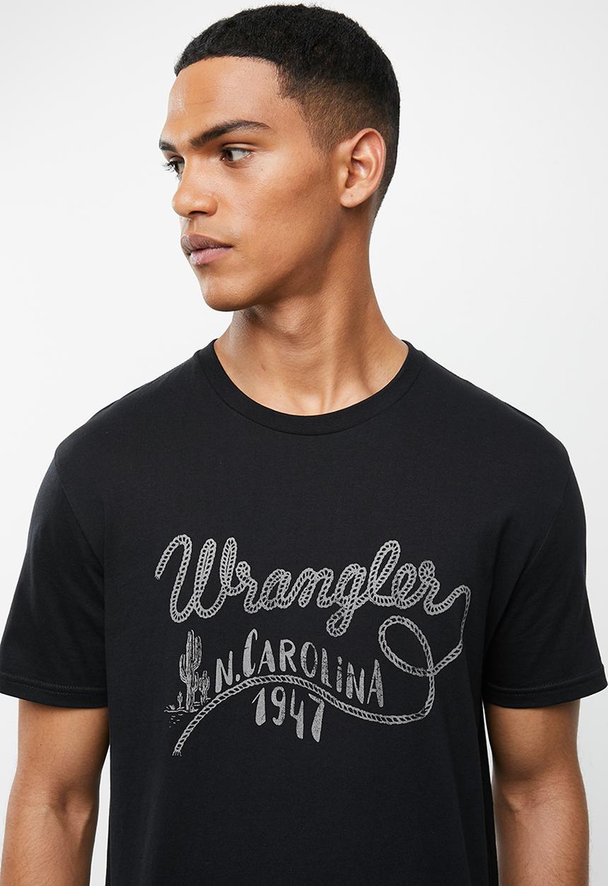 Wrangler - Wrangler carolina tee - black