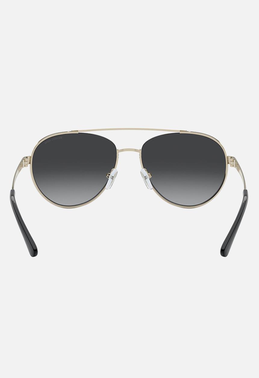 Michael Kors Eyewear - Aventura pilot sunglasses  - dark grey gradient