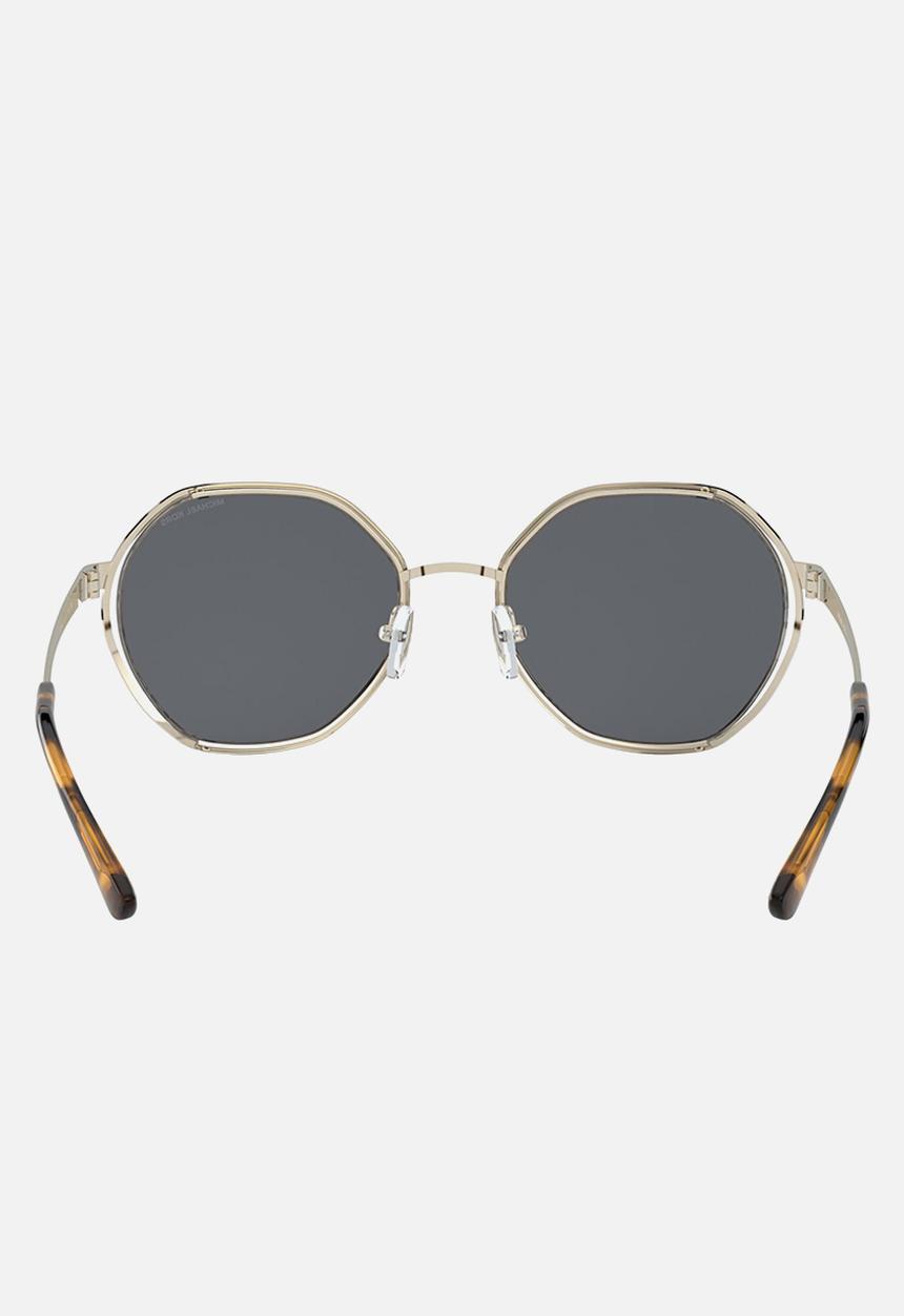 Michael Kors Eyewear - Porto irregular sunglasses  - navy solid