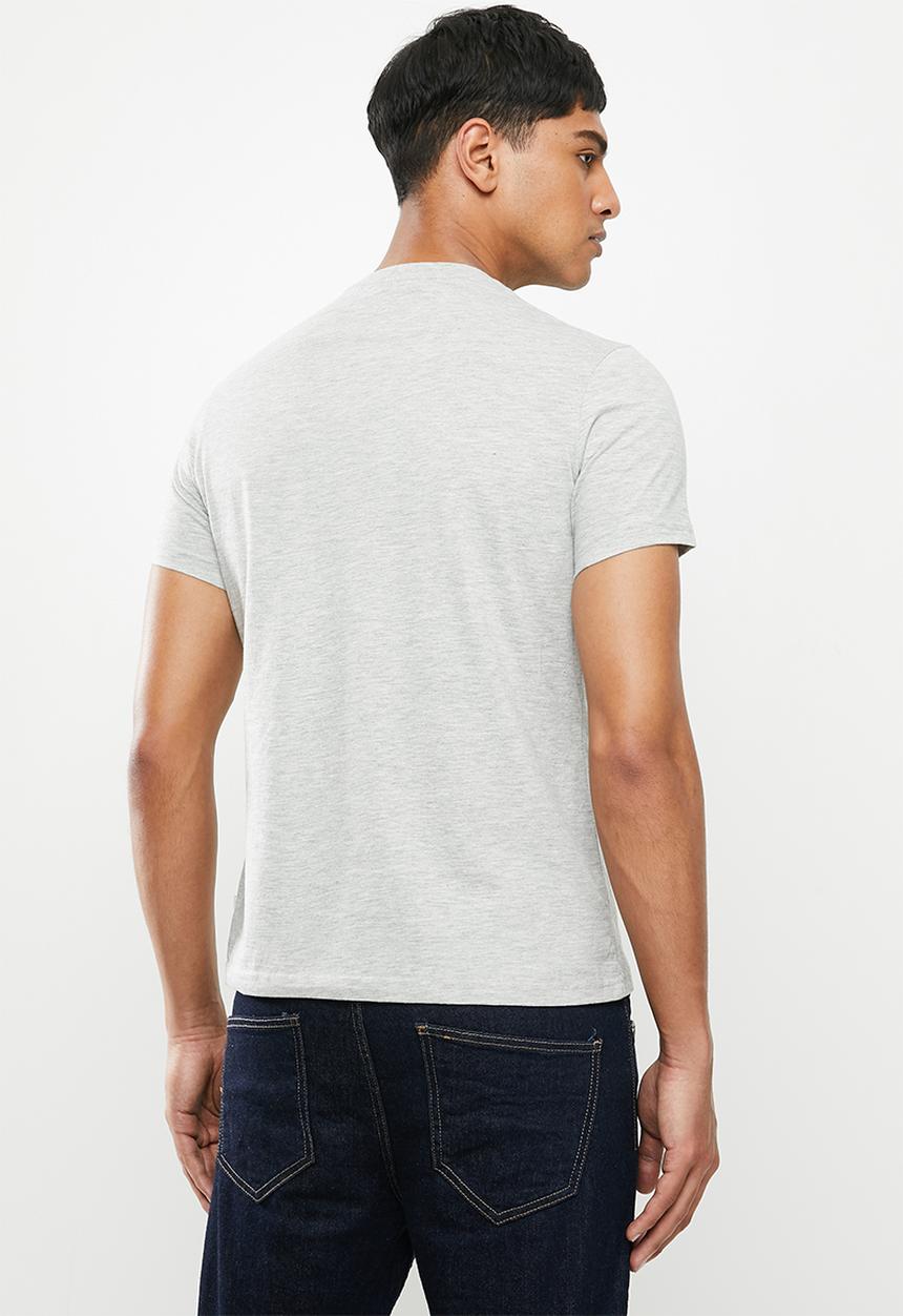 Ben Sherman - Chest print tee - grey