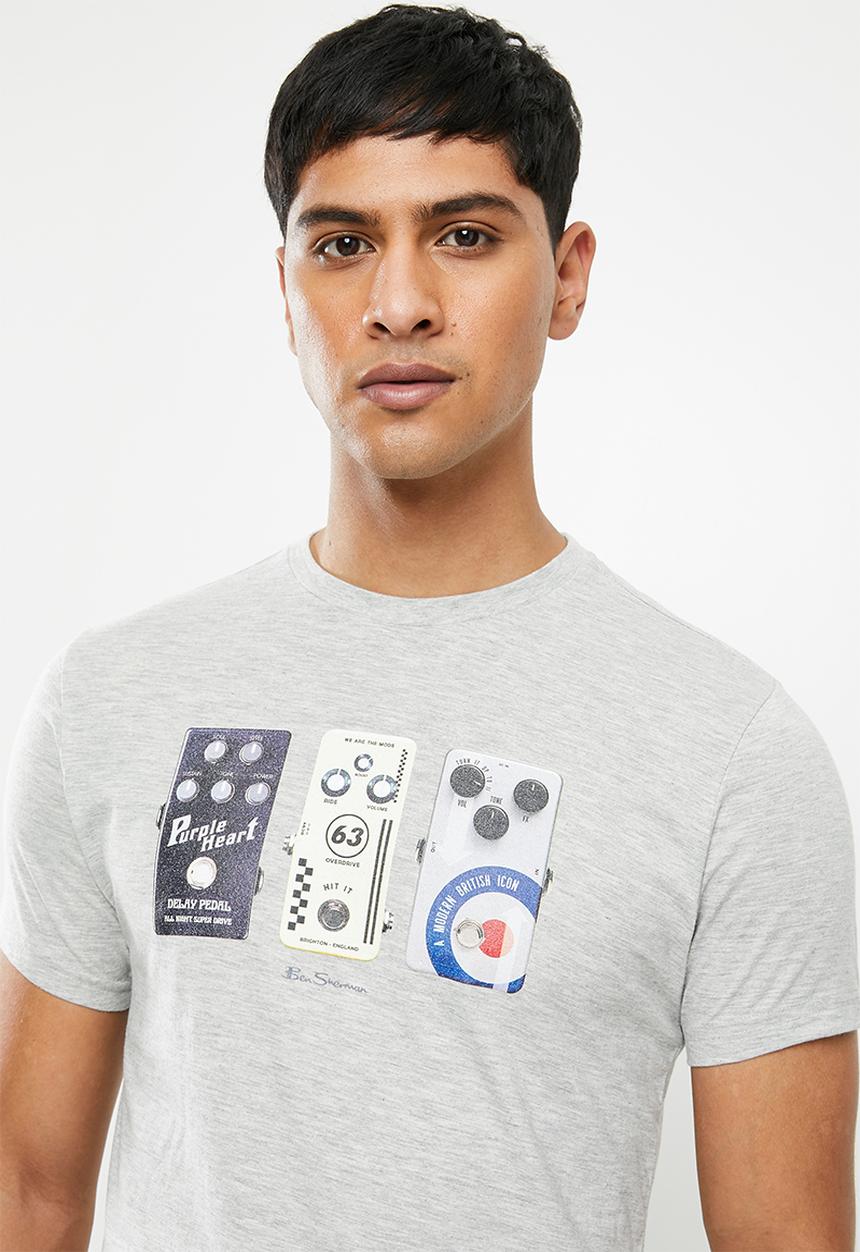Ben Sherman - Music box tee - grey