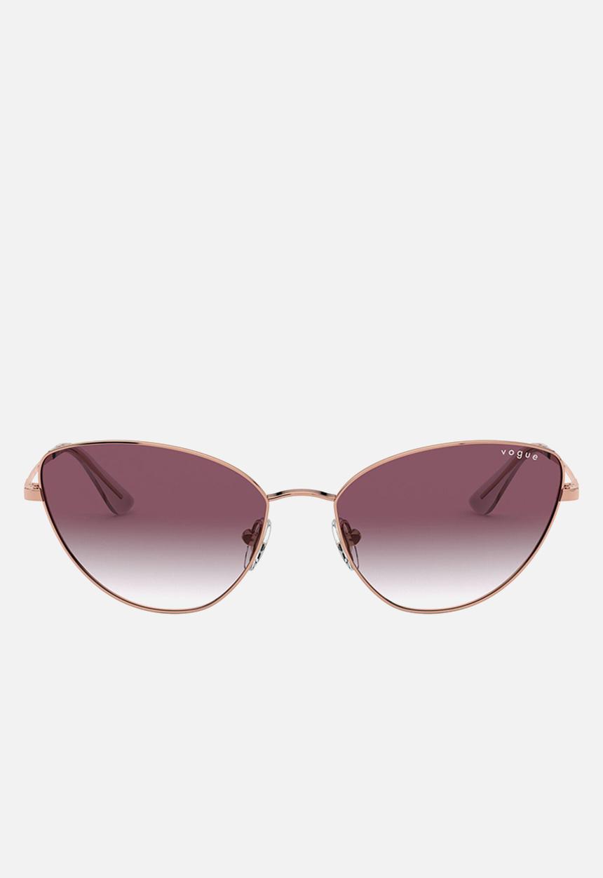Vogue Eyewear - Vogue cat eye sunglasses - clear gradient violet