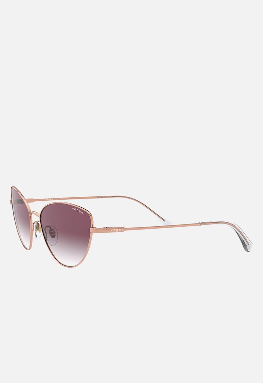 Vogue Eyewear - Vogue cat eye sunglasses - clear gradient violet