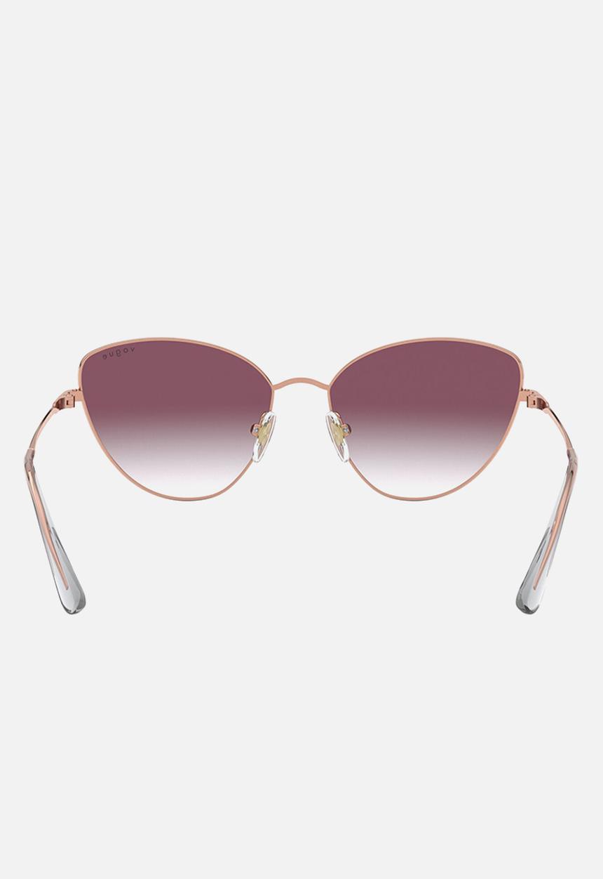 Vogue Eyewear - Vogue cat eye sunglasses - clear gradient violet