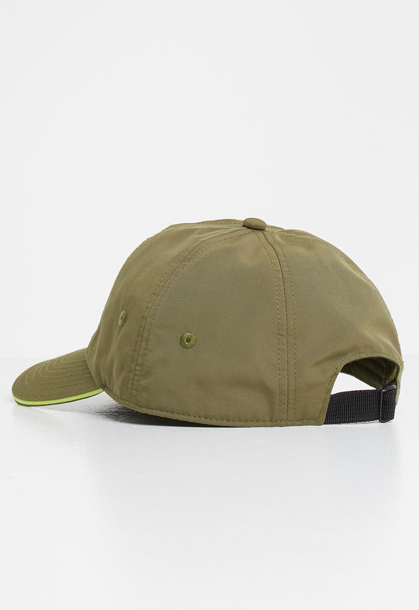 POLO - Mens aston contrast peep cap - green