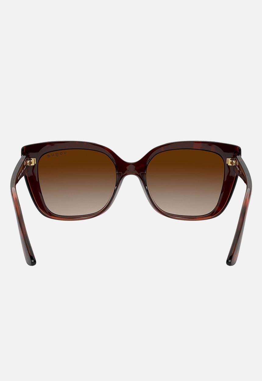 Vogue Eyewear - Vogue square sunglasses - brown gradient