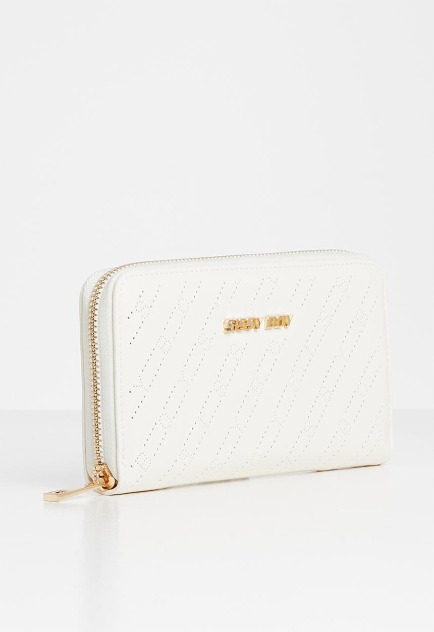 SISSY BOY - Sophie zip around purse - cream