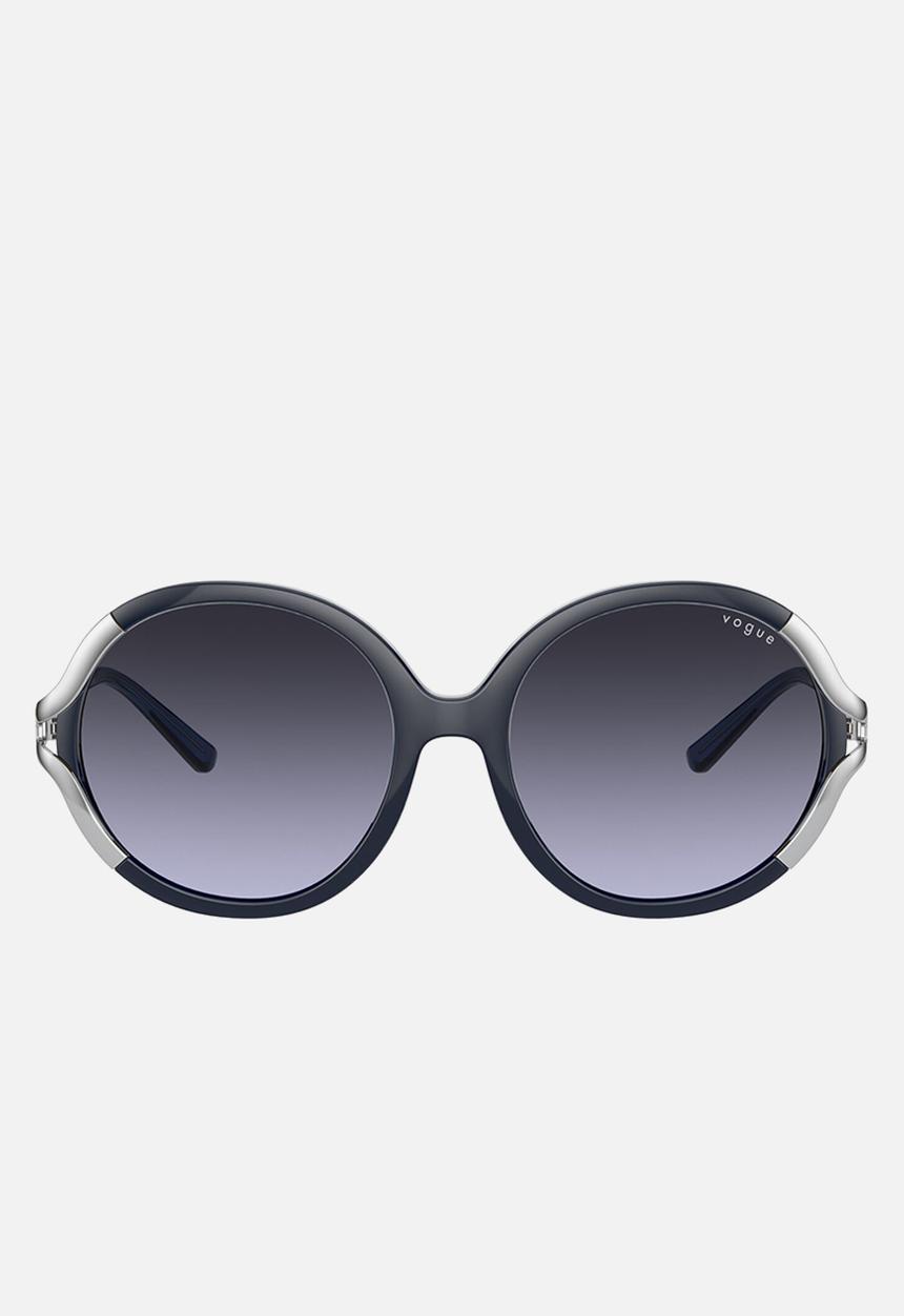 Vogue Eyewear - Vogue round sunglasses - violet gradient dark grey