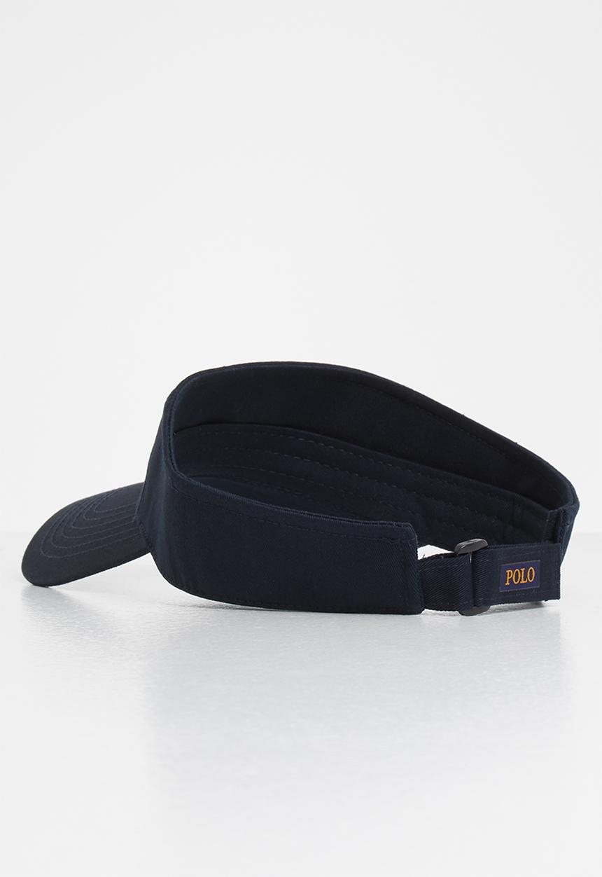 POLO - Paris cotton twill visor - navy