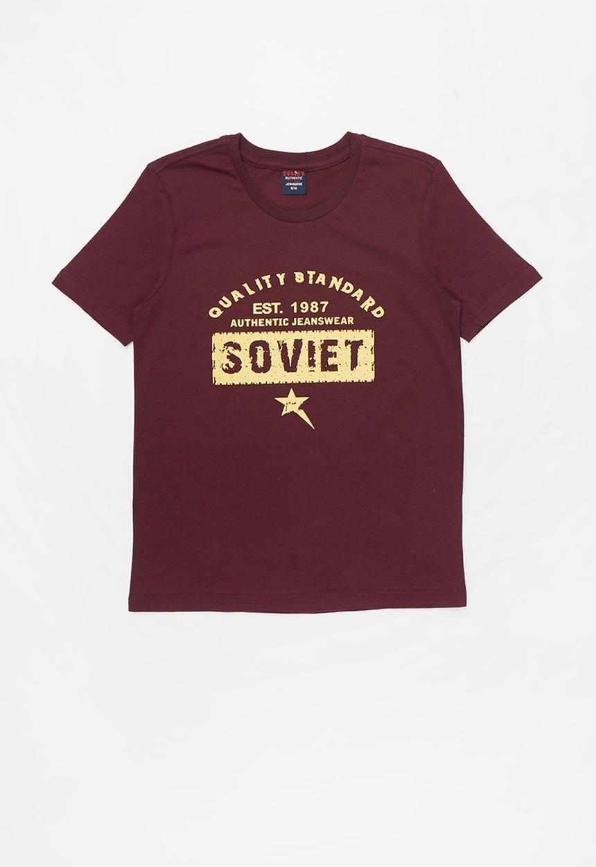 SOVIET - Boys gambino - burgundy
