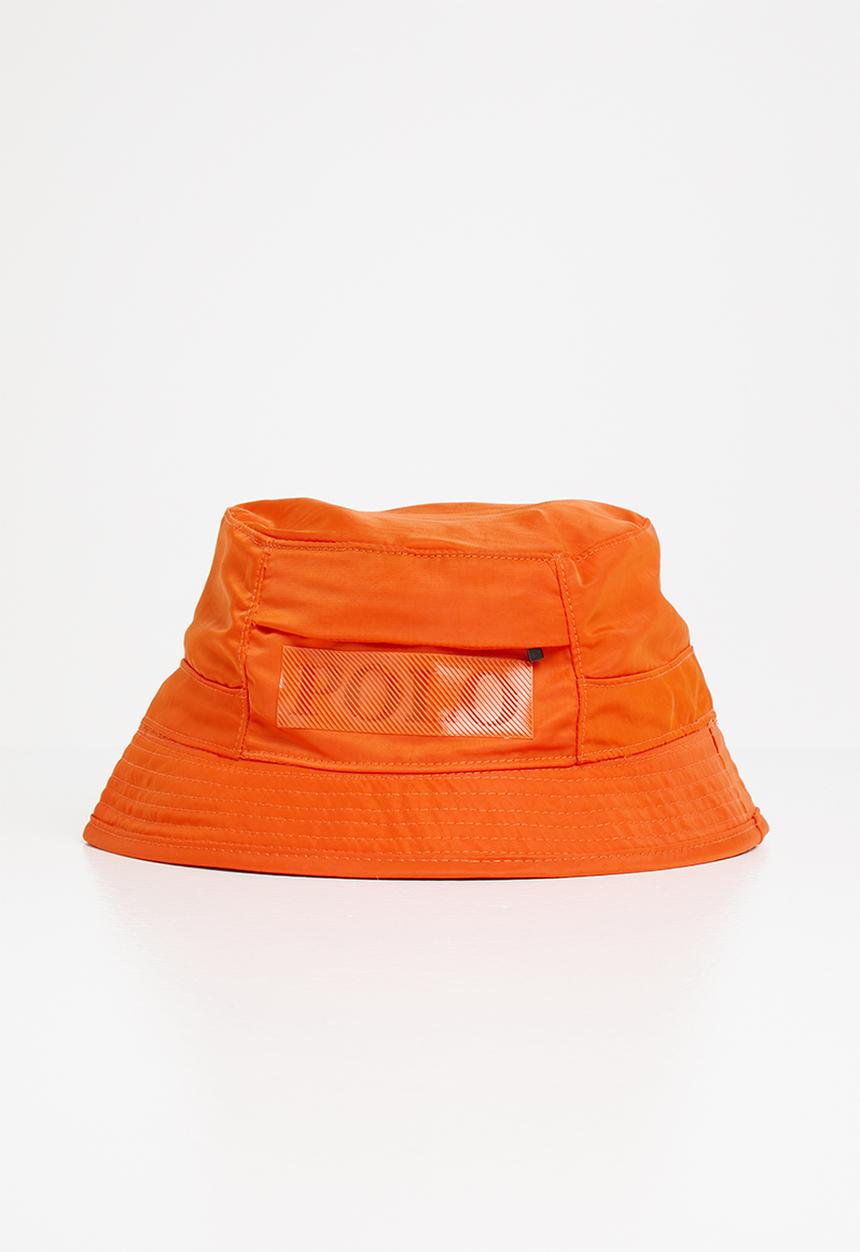 POLO - Mens hector crinckle bucket - orange