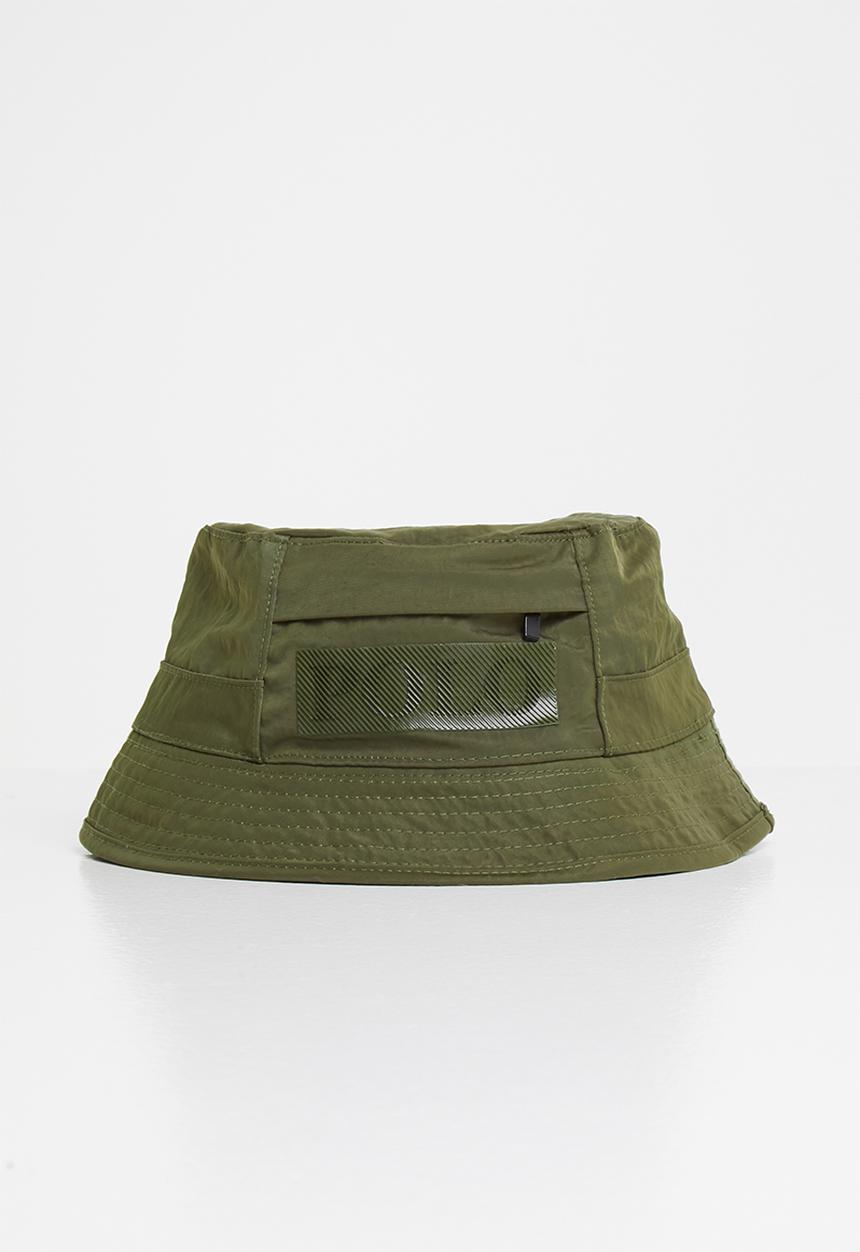 POLO - Mens hector crinckle bucket - green
