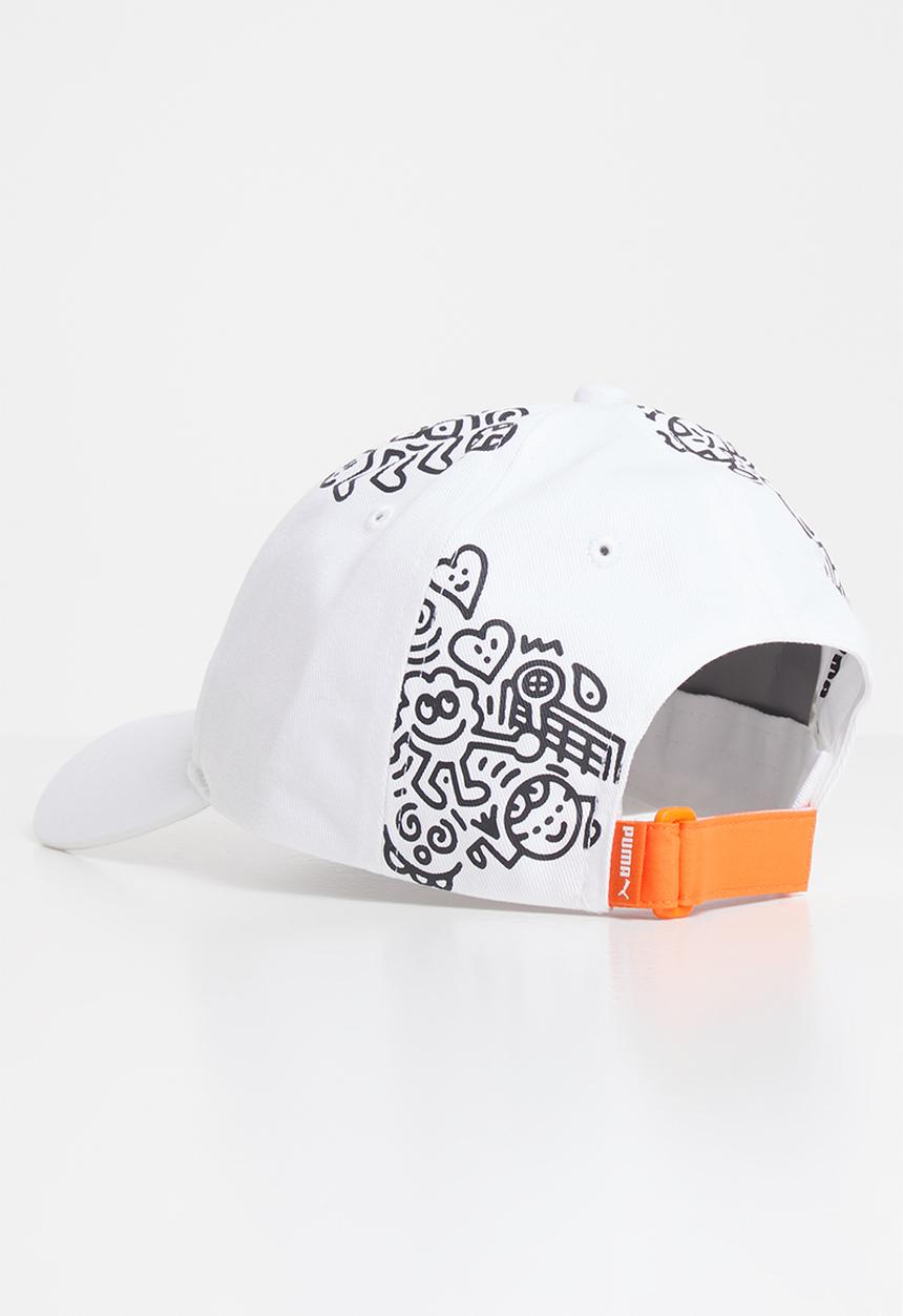 PUMA - Puma x mr doodle cap - black & white 