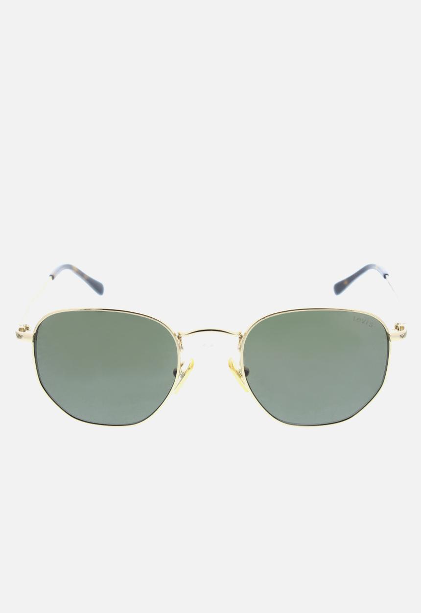Levi’s® - Levi's hexagonal sunglasses  51-21-140 - gold & black
